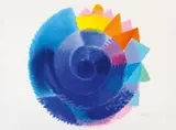 Rotation by Heinz Mack, Farbserigrafie auf Bütten, sold Jun 2016