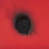 "SKY HOOK" by Otto Piene, Mischtechnik (Feuergouache) auf festem farbigem Karton, sold Jun 2016