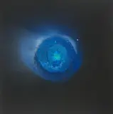 "Blue Sky" by Otto Piene, Mischtechnik (Feuergouache) auf schwarzem Tonkarton, sold Jun 2016