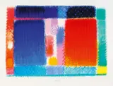 Fiesta de los colores by Heinz Mack, Farbserigrafie auf Bütten, sold Jun 2016