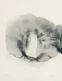 Otto Piene, September, 1971, Farbserigrafie auf Karton