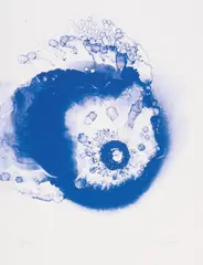 März by Otto Piene, 1970, Farbserigrafie auf Karton, sold Jun 2016