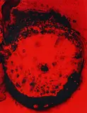 Otto Piene, Dezember, Serigrafie auf Karton