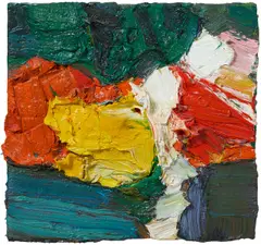 Späte Rosen by Klaus Fußmann, Öl auf Leinwand, sold Jun 2016