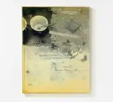 Douglas Swan, "Studio Floor", Mischtechnik auf Leinwand