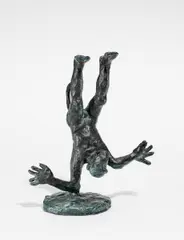 Affe als Akrobat by Jörg Immendorff, Bronze, sold May 2017