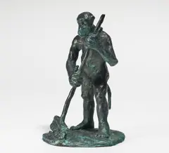 Affe mit Besen by Jörg Immendorff, Bronze, sold May 2017