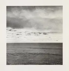 Gerhard Richter, Seestück I, Offsetdruck auf Karton