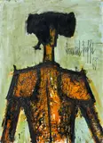 Bernard Buffet, Torero de dos, Öl auf Leinwand