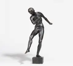 Tänzerin by Joseph Enseling, 1935, Bronze, sold Dec 2016