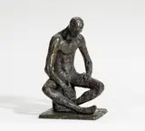 Joseph Enseling, Sitzender, 1950, Bronze