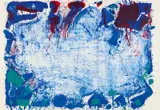 Sam Francis, Happy death stone, 1960, Farblithografie auf BFK RIVES (Wasserzeichen)
