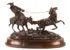 Capturing a Wild Horse by Evgeny Aleksandrovich Lansere, Bronze with dark brown patina, offered Jun 2014