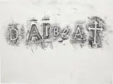 Dan Colen, Dead Beat, 2010, graphite on paper