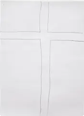 Untitled by Joe Bradley, 2013, graphite on paper, sold Mar 2015