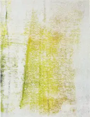Untitled by Israel Lund, 2013, acrylic on raw canvas, offered Mar 2015