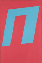 Davis Rhodes, Untitled (Pink), 2007, latex on canvas