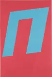 Davis Rhodes, Untitled (Pink), 2007, latex on canvas