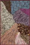 Nina Beier, Portrait Mode (Oct #02), 2012, found garments, in artist's frame