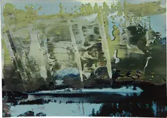 Gerhard Richter, 23.2.92, 1992, oil on chromogenic print, in artist's frame