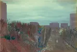 Untitled by Gerhard Richter, 1989, oil on chromogenic print, in artist's frame, sold Mar 2015