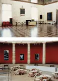Candida Höfer, Two works: (i) Teatro Olimpico Vicenzo, 1988; (ii) Museum van Hedendaagse Kunst Gent III