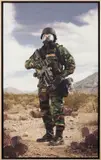 Paul Shambroom, Urban Search and Rescue (”Disaster City", National Emergency Response and Rescue Training Center, Texas Engineering and Extension Service, College Station, Texas), 2004, pigmented inkjet on canvas with varnish