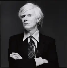 Michael Halsband, Andy Warhol August 22, 1980, gelatin silver print