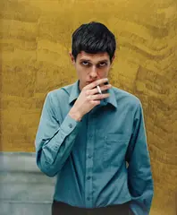 Factory Ikon by Slater Bradley, 2007, gold marker on chromogenic print, offered Mar 2015