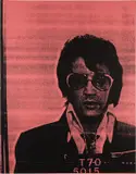 Russell Young, Elvis, 2007, screenprint on canvas