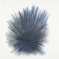 Idris Khan, No. 7-21 Stones, 2011, ink on paper