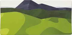Landschaft III by Albrecht Schnider, 2003, oil on canvas, sold Mar 2015
