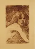 Steven Shearer, L.G., 2008, etching on paper
