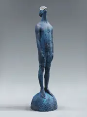 Nazar Bilyk, Rain, 2013, patinated bronze, glass