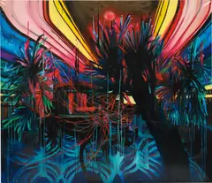 Rosson Crow, Big Biba with Carriage Display, 2006, oil on linen