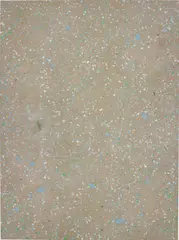 Untitled by Fredrik Værslev, 2011, spray paint, house paint, enamel paint, white spirit on canvas, offered Mar 2015