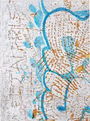 Untitled by Rudolf Stingel, 2003, Celotex tuff mounted on canvas, offered Mar 2015