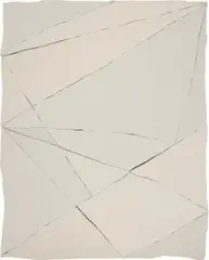 Pair by Wyatt Kahn, 2013, raw canvas on panel, sold Mar 2015