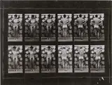 Elaine Sturtevant, Muybridge Plate #136, Woman Shifting Her Weight with Arms on Hip, Arms Behind Back