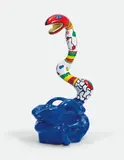 Niki de Saint Phalle, Pouf serpent bleu