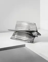 Thomas Heatherwick, "Extrusion" bench, 2012, extruded aluminum