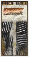 Untitled (Protest Painting) by Richard Prince, 1994, acrylic, silkscreen on canvas, sold May 2015