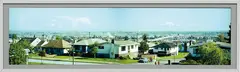 Jeff Wall, The Bridge, 1980, cibachrome transparency in fluorescent lightbox
