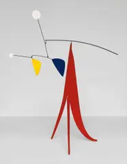 Janey Waney (intermediate maquette) by Alexander Calder, 1969, painted sheet metal, steel, rod, offered May 2015
