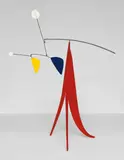 Alexander Calder, Janey Waney (intermediate maquette), 1969, painted sheet metal, steel, rod