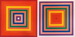 Frank Stella, Double Scramble, 1978, acrylic on canvas
