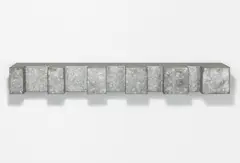 Untitled by Donald Judd, 1969, galvanized iron, sold May 2015