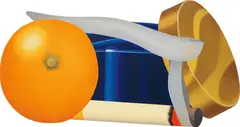 Still Life with Blue Jar and Smoking Cigarette (flat) by Tom Wesselmann, 1981, oil on canvas, sold May 2015