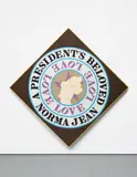 Robert Indiana, A President's Beloved Norma Jean, 2000, oil on canvas