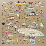 Army of Mushrooms by Takashi Murakami, 2002, acrylic on canvas laid on plywood, offered May 2015